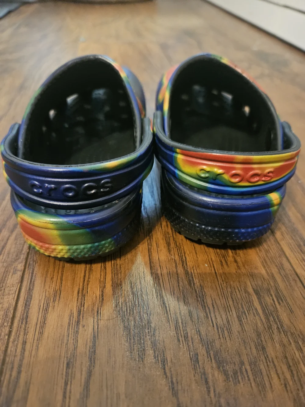 Kids Tie-Dye Croc Sandals